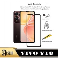 LAYAR Tempered Glass Screen VIVO Y18 Front Screen Protector