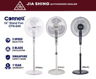 CORNELL 16" STAND FAN WITH TIMER (CFN-S40)