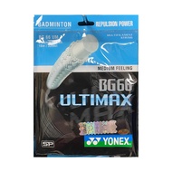 【Ready Stock】 Yonex Badminton Racket Strings BG66 ULTIMAX Strings High Elasticity 26-30Lbs