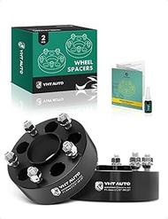YHTAUTO 5x4.5 to 5x5 Hub Centric Wheel Adapters 2 Inch Compatible with Ford Explorer Edge, Jeep, Dod