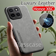 Honor X6C 2025 Casing For Honor X6C X6B HonorX6C X6 C HonorX6B X6 B Luxury Leather Phone Case Fashio