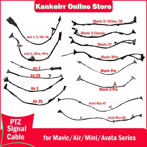 PTZ Signal Line for DJI Matrice M30T Air 3/3S 2/2S Mini 1/2/SE/4K 3/3Pro/4Pro Mavic 3 Series Autel M