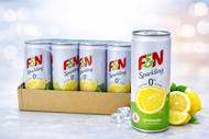 F&N SPARKLING ZERO LEMON 325ML X 12 CANS (1 CARTON)