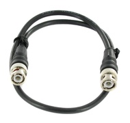 BNC plug Male to Male Extension Connector Adapter Wire coaxial cable 75 ohm Camera Video CCTV System