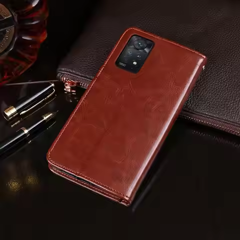 wallet Case For Xiaomi Redmi Note 11 Pro Plus 11S 11E 5G Global magnet Flip Book Leather Bags Redmi 