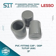 PVC Cap AW 3 inch Lesso Fitting Cap PVC Pipe Cap Pipe Connection