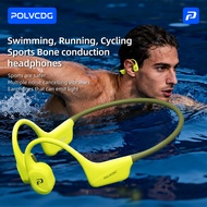 Polvcdg-X34-IPX8 Waterproof Swimming Bone Conduction Headphones Bluetooth 6.0 Sports/Cycling/Fitness