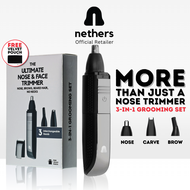 Nethers 3-In-1 Nose Trimmer - The Ultimate Nose & Face Trimmer For Nose Eye Brows Beard Hair-SGPOMAD