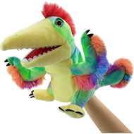 Boneka Tangan, Boneka untuk Kanak-Kanak, Boneka Tangan Dinosaur, Mainan Dinosaur, Boneka Plush, Bone