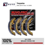 NUVO-PRO BRAKE SHOE RR Toyota Altis 2010 Vios 1.8 2008 VK-2389 ( 1 SET )
