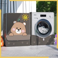 Front Load Washing Machine Cover Waterproof Sunscreen Dustproof Covers 7-10kg Cover for Washing Mach