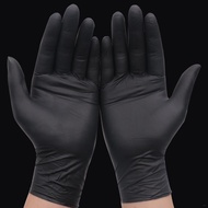 100pcs Black Disposable Gloves Powder Free Latex Free Mechanic Tattoo Beauty Care Body Art Gloves