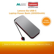Lenovo Go USB-C Laptop Power Bank (20000mAh) - Fast Charging / Support Mobile Devices / G0A3LG2WWW