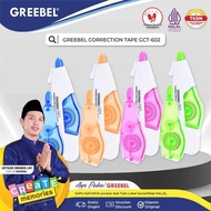 Greebel Correction Tape GCT-602 Stipo + Refill - Stipo Kertas 6MXMM - Stipo Kerta Greebel