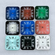 [Ready Stock] NH05 Female Square Roman Calendarless Dial Modified Watch Accessories Suitable for NH0
