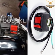 ON/OFF SWITCH HANDLEBAR FREE SWITCH HANDLE BAR ON OFF BUTTON MOTORCYCLE FLAMEOUT ON OFF SWITCH MOTOR