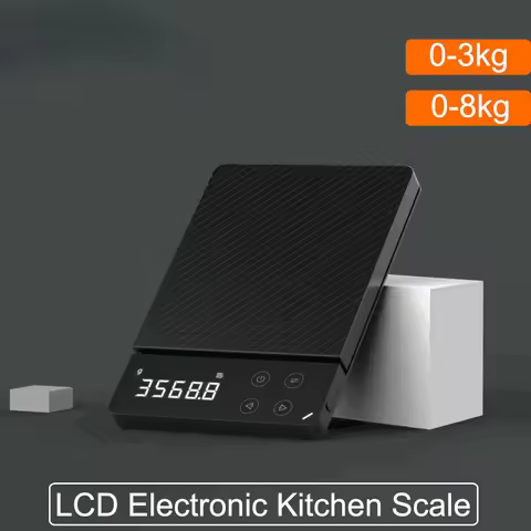 DUKA ATuMan ES1 0-8KG Household LCD Digital Electronic Scale Multi-function HD Backlit Electronic Fo