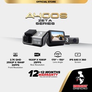 Mohawk A400S Dash Cam 2.7K QHD (1944P+1080P)  | Dashcam ADAS Wifi App Super Capacitor Car Camera