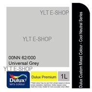Dulux Premium 1L - 00NN 62/000 Universal Grey - EasyClean / PearlGlo - Cool Neutrals Series