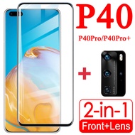 2 in 1 Huawei P40 Pro P40 Lite Tempered Glass &amp; Camera Lens Screen Protector