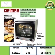 ORIMAS / Okazawa Convection Oven Bake Trays Cookies Steam Injection Humidity Nozzle Turbo Twin Fans Commercial Use HeavyDuty CV434A OC81A