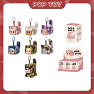 Ready Stock【100% Official authentic】POPMART CRYBABY Wild but Cutie Series-Vinyl Plush Pendant Blind 