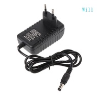 Will 6V 2A 6Volts 1 Amps 12 Watts Adapter Power Supply 100V 240V AC to DC Plug 7 5 x 3cm for 6volt 2