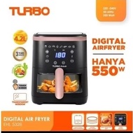 TURBO AIR FRYER EHL5328 DIGITAL AIR FRYER 4.2 L AIR FRYER LOWW WATT 550W