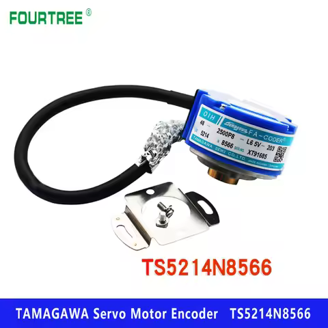OIH48-2500P8-L6-5V TS5214N8566 TAMAGAWA Servo Motor Encoder New Orginal Incremental 2500P/R