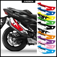 heat guard sticker for tmax 530 560 exhaust cover decorative water proof decals