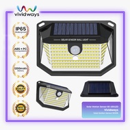 K2 VIVIDWAYS SOLAR MOTION SENSOR 6000K 3000K WALL LIGHT LAMPU SOLAR DINDING