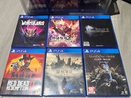 PS4二手game (請看內文)