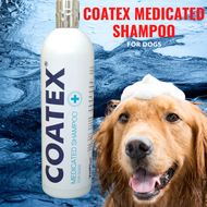 VetPlus Coatex Medicated Shampoo for Dogs & Cats 250ml  anti bacterial fungal skin infection issue m