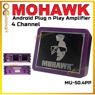 Mohawk Audiobank 4 Channel Plug and Play Power Amplifier for Car Android Player Android Amp