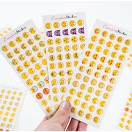 S0503 สติ๊กเกอร์ อิโมจิ Emoticon หน้าการ์ตูน สติกเกอร์ 7*16.5ซม. สุ่มลาย Sticker ของแจก