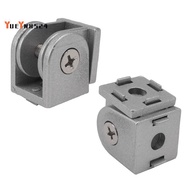 2 Pcs Aluminum Alloy Pivot Joint for Aluminum Extrusion Profile 2020 Series Flexible Pivot Joint 202