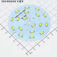 Bright White LED Panel 9W 18LED 5730 74mm 27-28.8VDC TechZone Viet