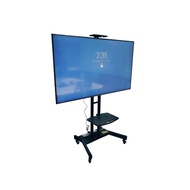 (KLC151) 47-75 inch TV stand SPEEDSMOUNT laptop projector camera shelf height adjustable