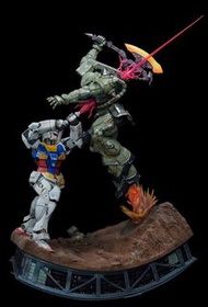 BNFDX RX-78-2 高達 VS 扎古Ⅱ全新系列原裝正版上海Bandai雕像 非metal build gffmc Metal robot魂