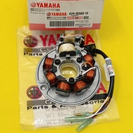 YAMAHA Y110NEW SS2 STATOR COIL FUEL COIL MAGNET COIL WITH PLATE 4VH-85560-10 ORIGINAL THAI YAMAHA QU