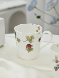 Japan Import Narumi Lucys Garden Minghai Bone China Mug Water Cup Couples Cups Gift Box