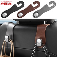 1/2Pcs Mini Car Back Seat Hook Rubber Metal Car Hooks Seat Rear Hanger Storage Organizer For Mini Co
