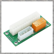 ATX Dual PSU Multiple Power Supply Adapter Synchronous Power Board Add 2PSU with Power LED to 4 Pin 