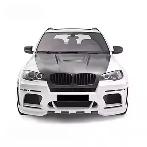 for BMW X5 E70 X6 E71 Upgrade HM Style BMW X5 E70 Carbon Fiber Hood