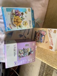 LOZ 微型積木 花卉植物街景系列