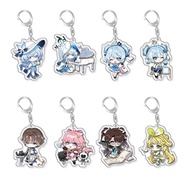 Game Wuthering Waves  Shorekeeper Encore Cosplay Keychain Figure Keyring Acrylic Key Chain Cute Pend