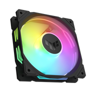 ASUS TUF Gaming TR120 ARGB 風扇 - 單入組 黑色 TUF GAMING TR120 FAN ARGB BLACK