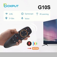 【Worth-Buy】 Boxput G10s Air Mouse Smart Home Remote Control 2.4g Wireless Gyroscope Smart Remot Voice Ir Learning Tv Box