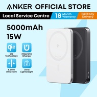 Anker Nano MagGo Power Bank (5000mAh, Slim) Qi2 15W Magnetic Portable Wireless Charger A1665