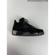 Air Jordan 4 retro black shoes 40451-010 GNBC